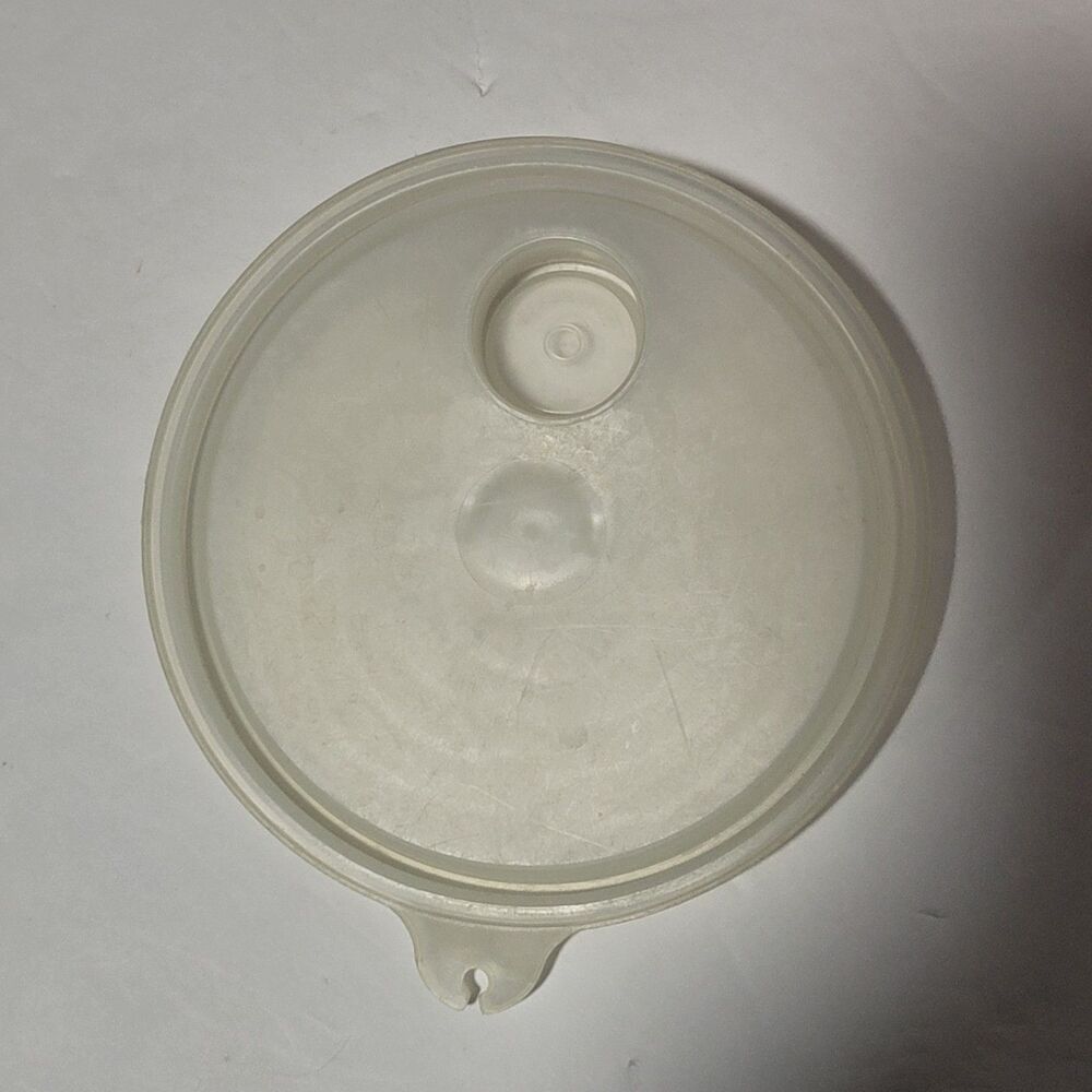 Vintage 1 QT Tupperware Beverage Container/Pitcher with Spout Lid ~Orange #321-7 - Picture 7 of 7